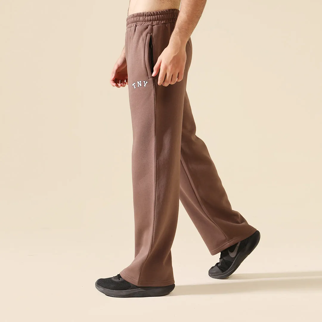 Mocha Relax Fit Fleece Trouser