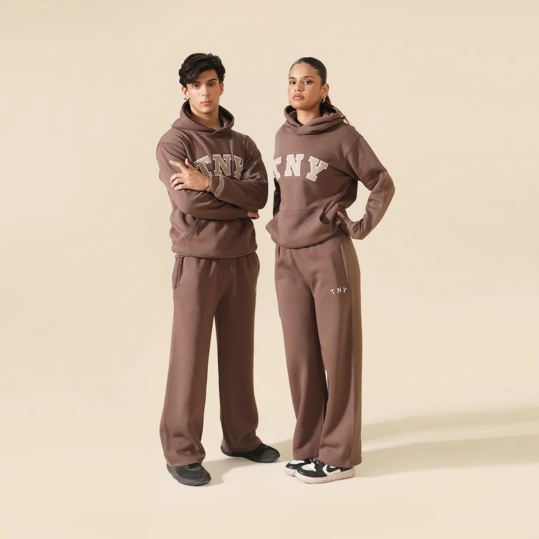 Mocha Relax Fit Fleece Trouser