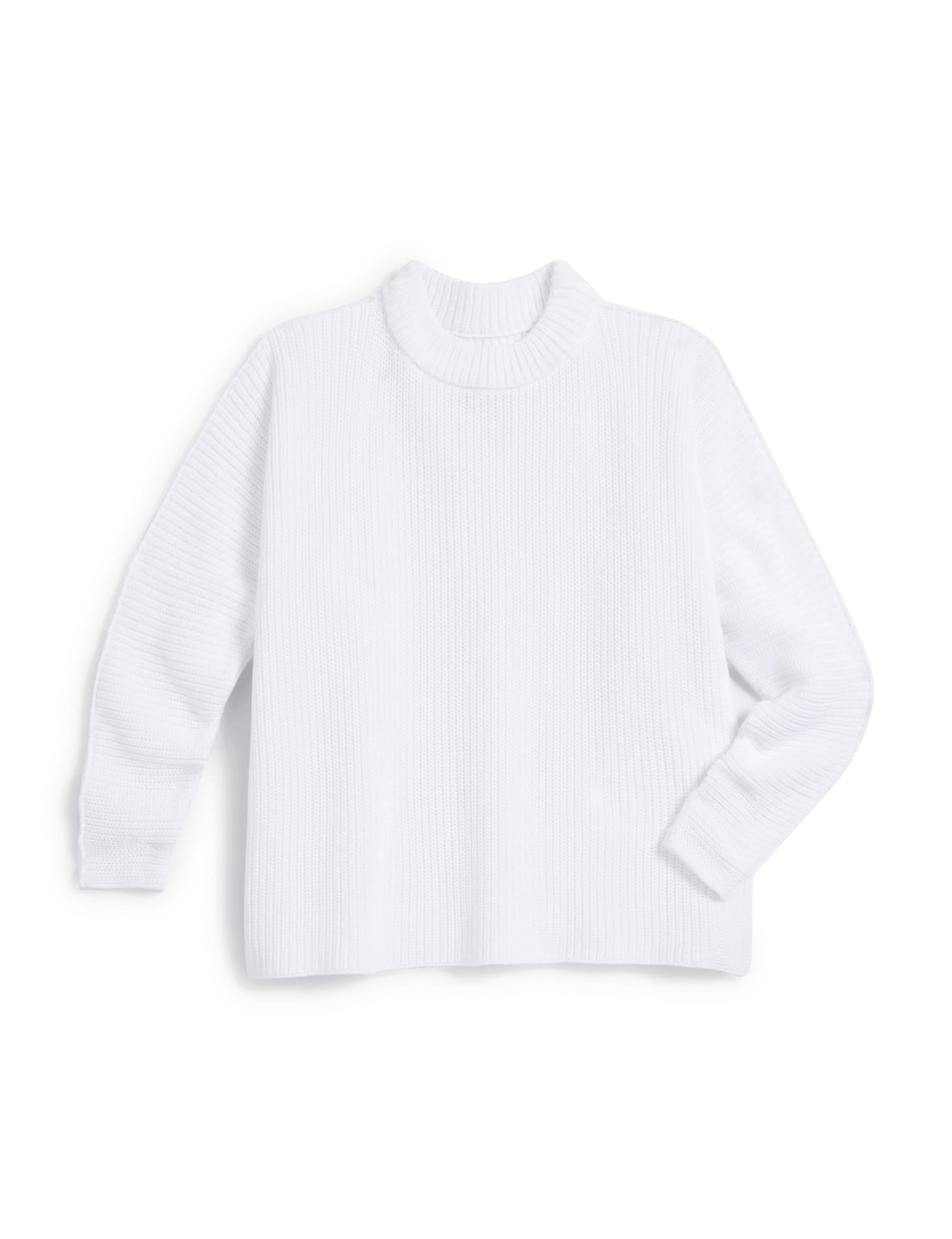 MONTECITO SWEATER White, Pure Italian Cotton