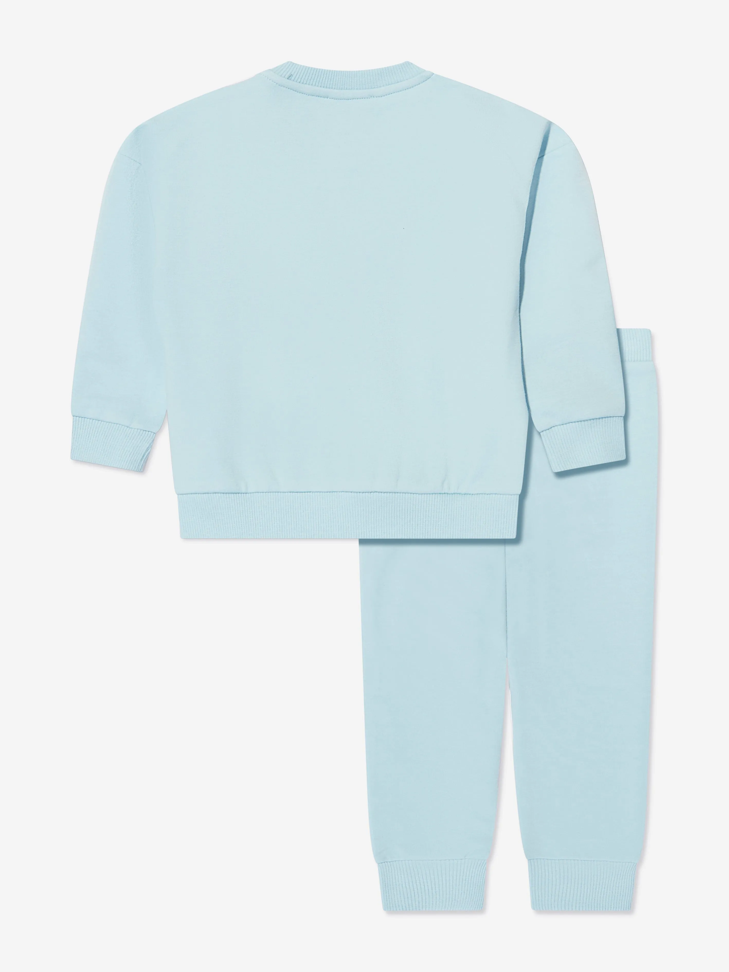 Moschino Baby Teddy Logo Tracksuit in Blue