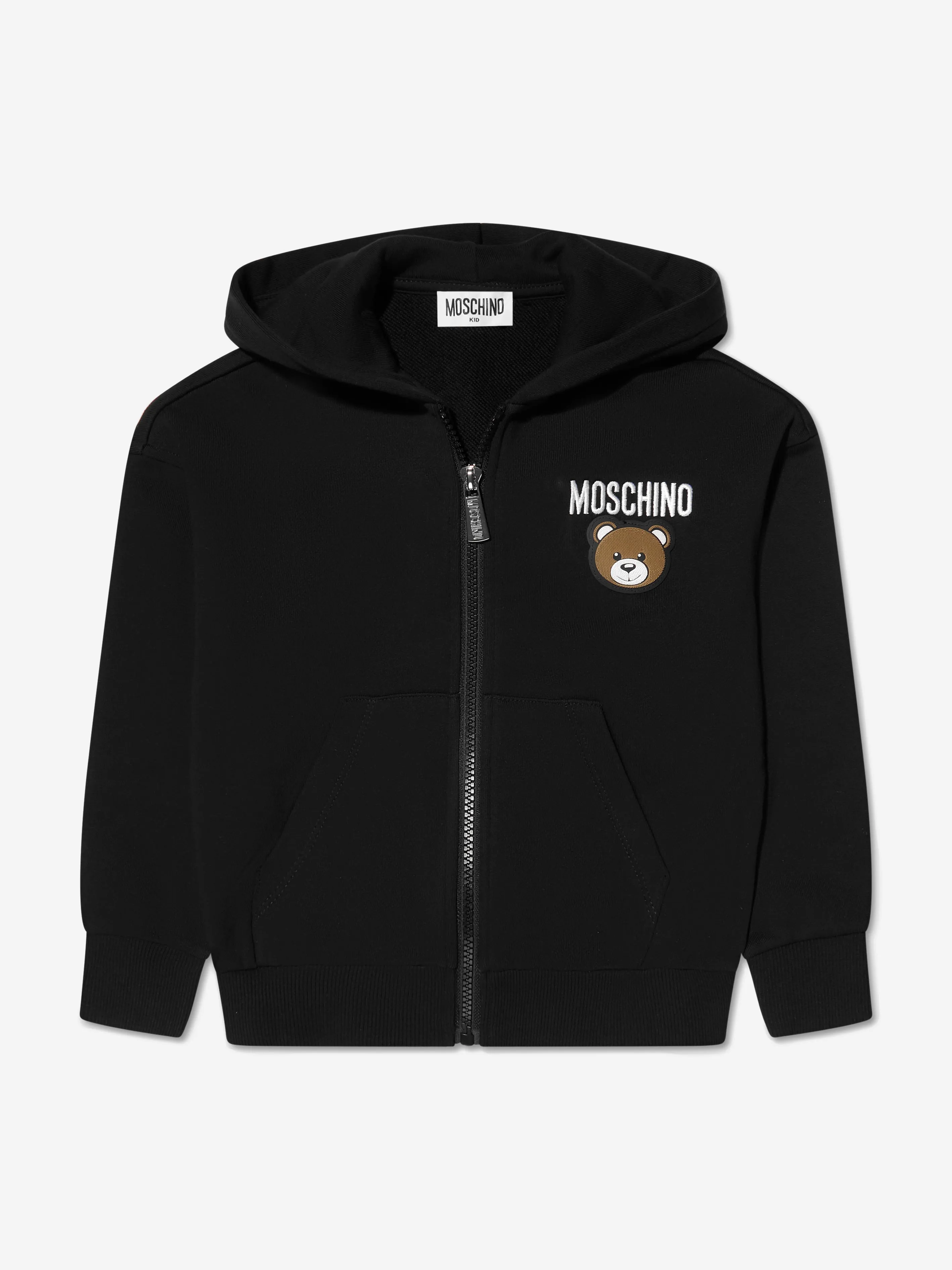 Moschino Kids Teddy Logo Tracksuit in Black