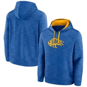 New - NHL Buffalo Sabres Men's Poly Hooded Sweatshirt - XL