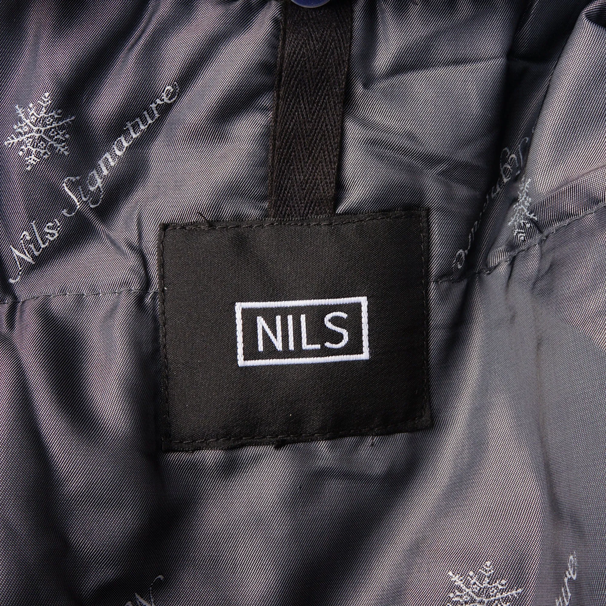 NILS IRIDESCENT FUR SKI JACKET COAT