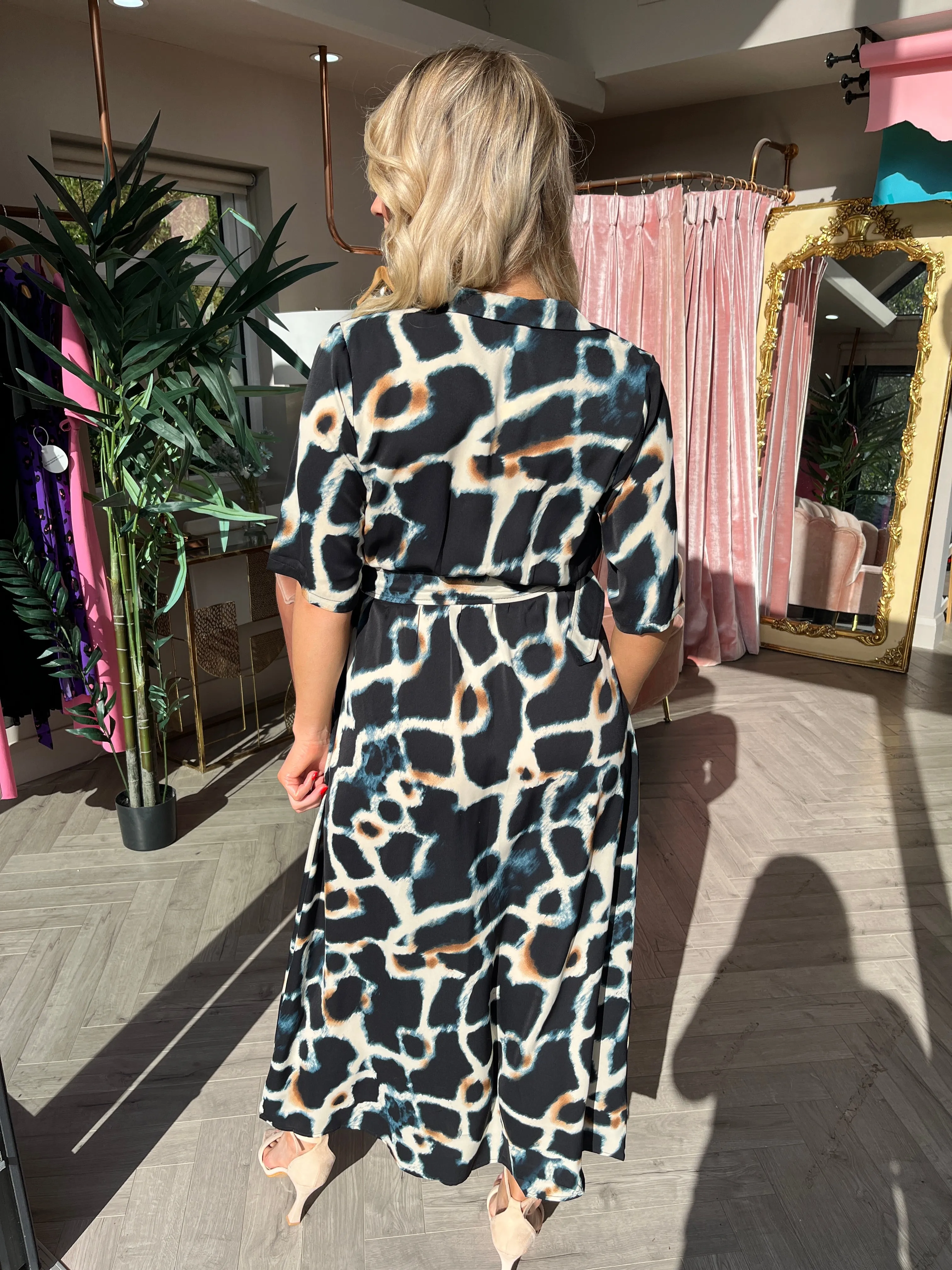 Piper Animal Print Dress