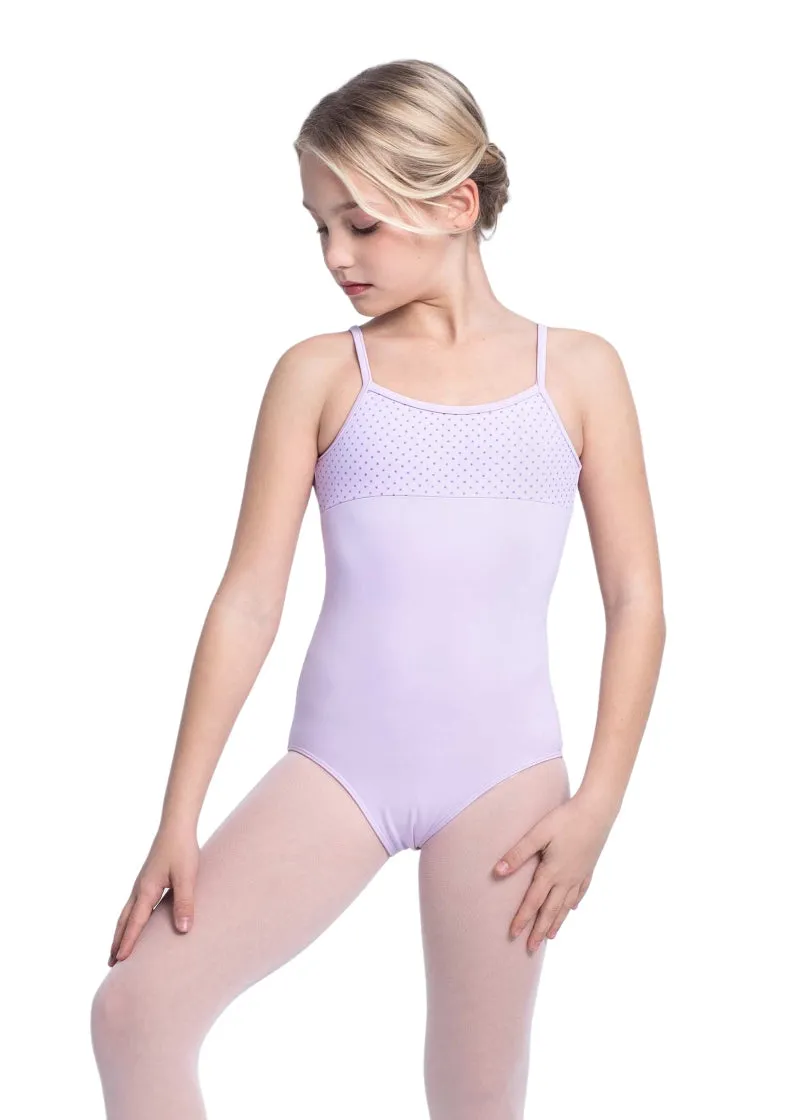 Plumeti Mesh Youth Camisole Leotard