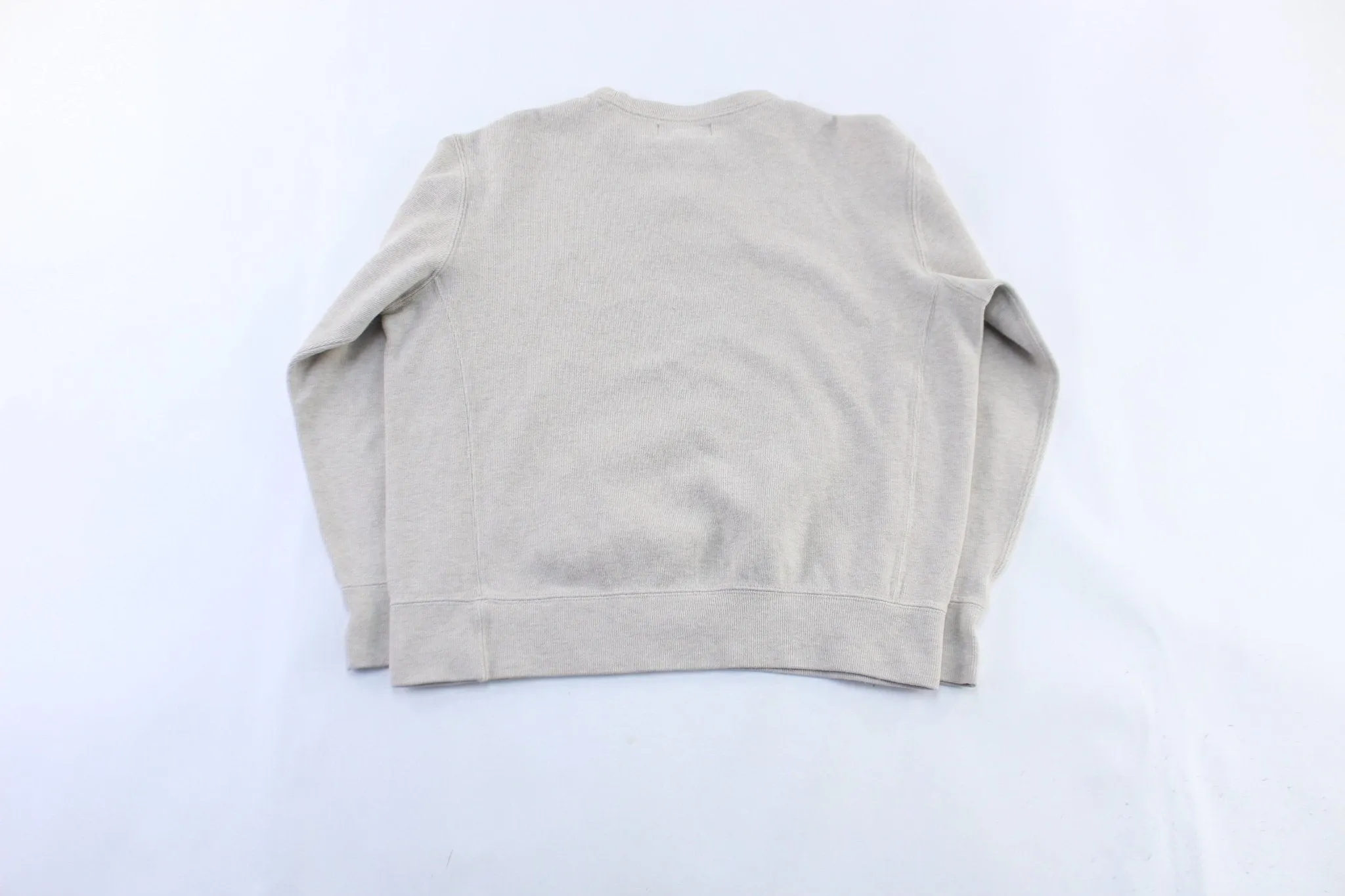 Polo by Ralph Lauren Embroidered Logo Light Beige Sweater