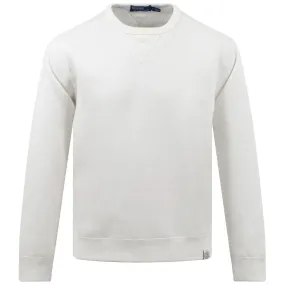 Polo Golf Crewneck Sweatshirt Deckwash White - SS23