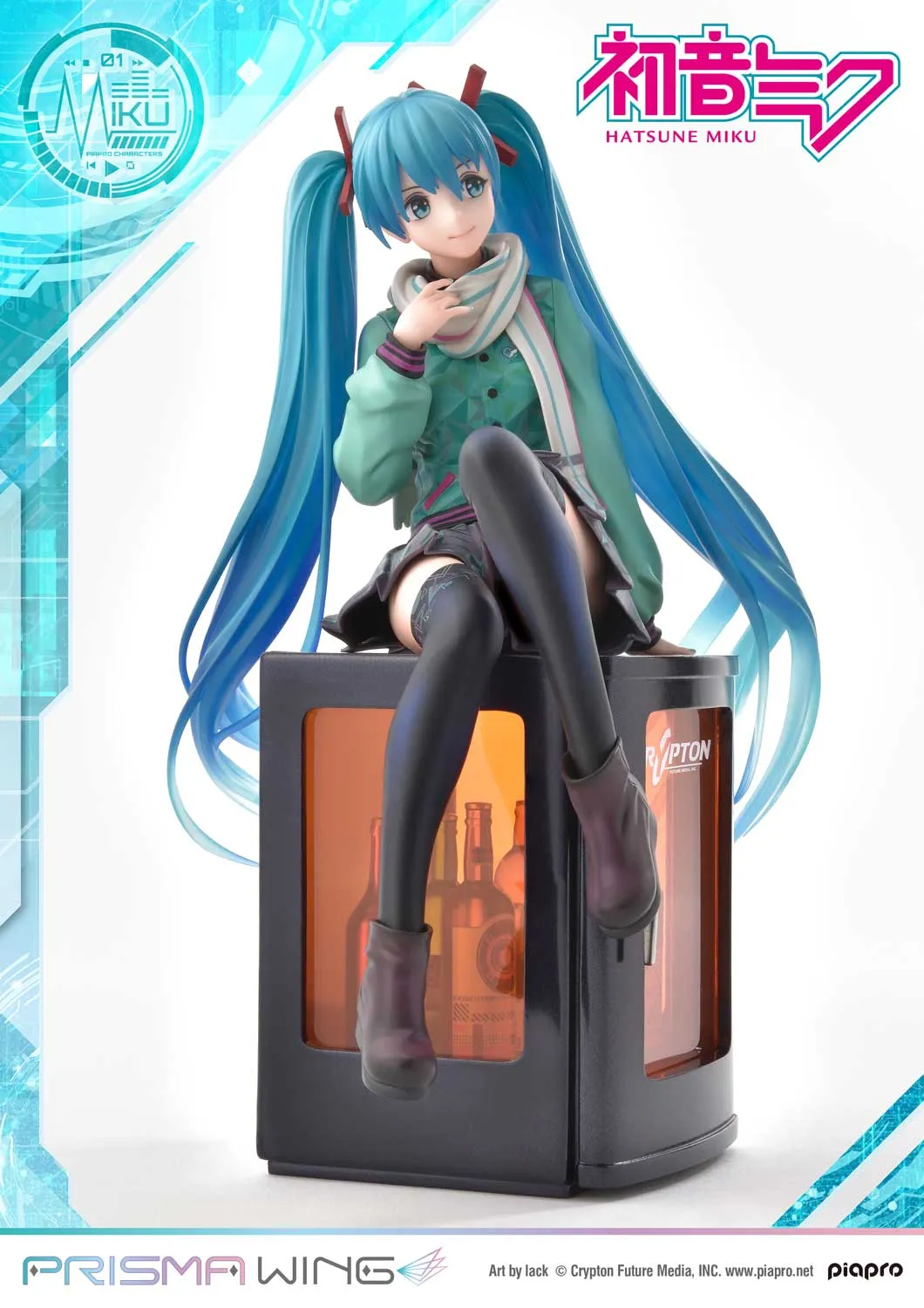 PRISMA WING Hatsune Miku 1/7 Scale Figure (Art by Lack)