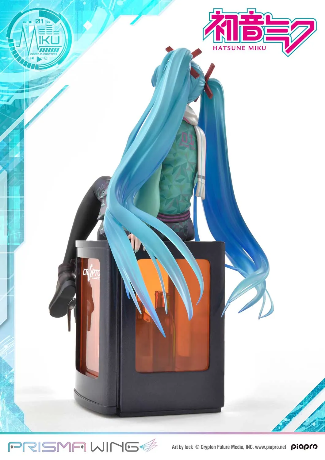 PRISMA WING Hatsune Miku 1/7 Scale Figure (Art by Lack)