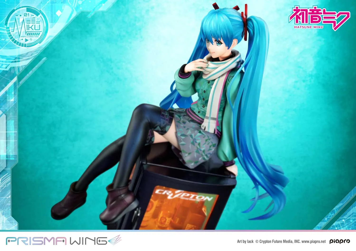 PRISMA WING Hatsune Miku 1/7 Scale Figure (Art by Lack)