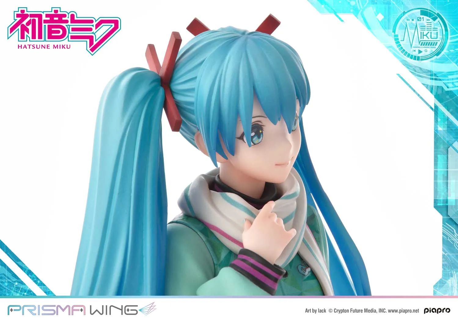 PRISMA WING Hatsune Miku 1/7 Scale Figure (Art by Lack)