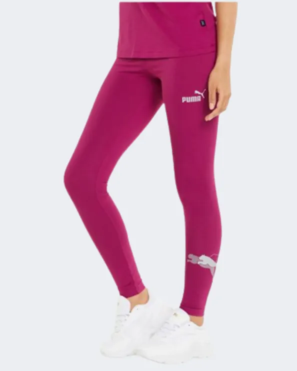 Puma Power Graphic Women Lifestyle Tight Festival Fuchsia