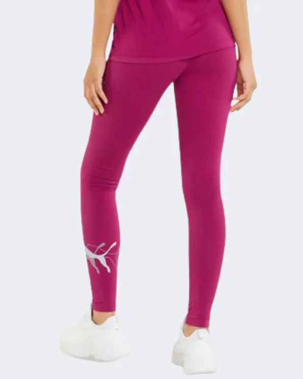 Puma Power Graphic Women Lifestyle Tight Festival Fuchsia