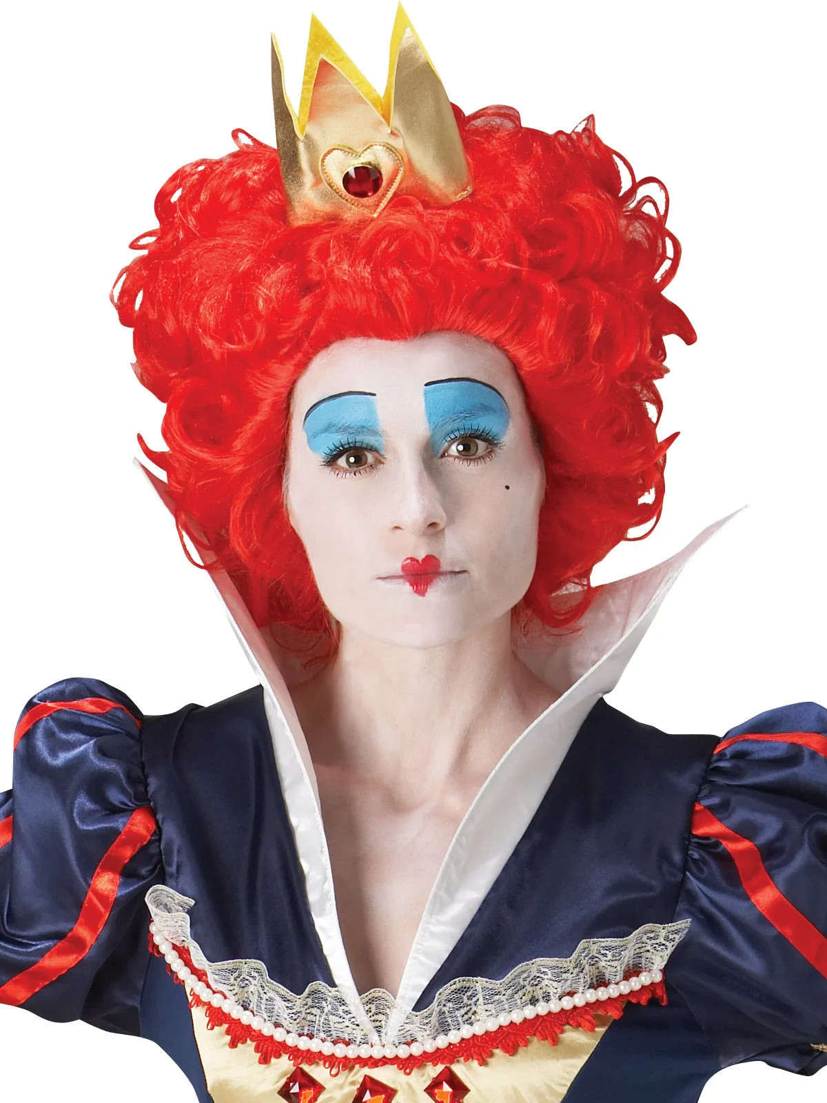 QUEEN OF HEARTS DELUXE COSTUME, ADULT