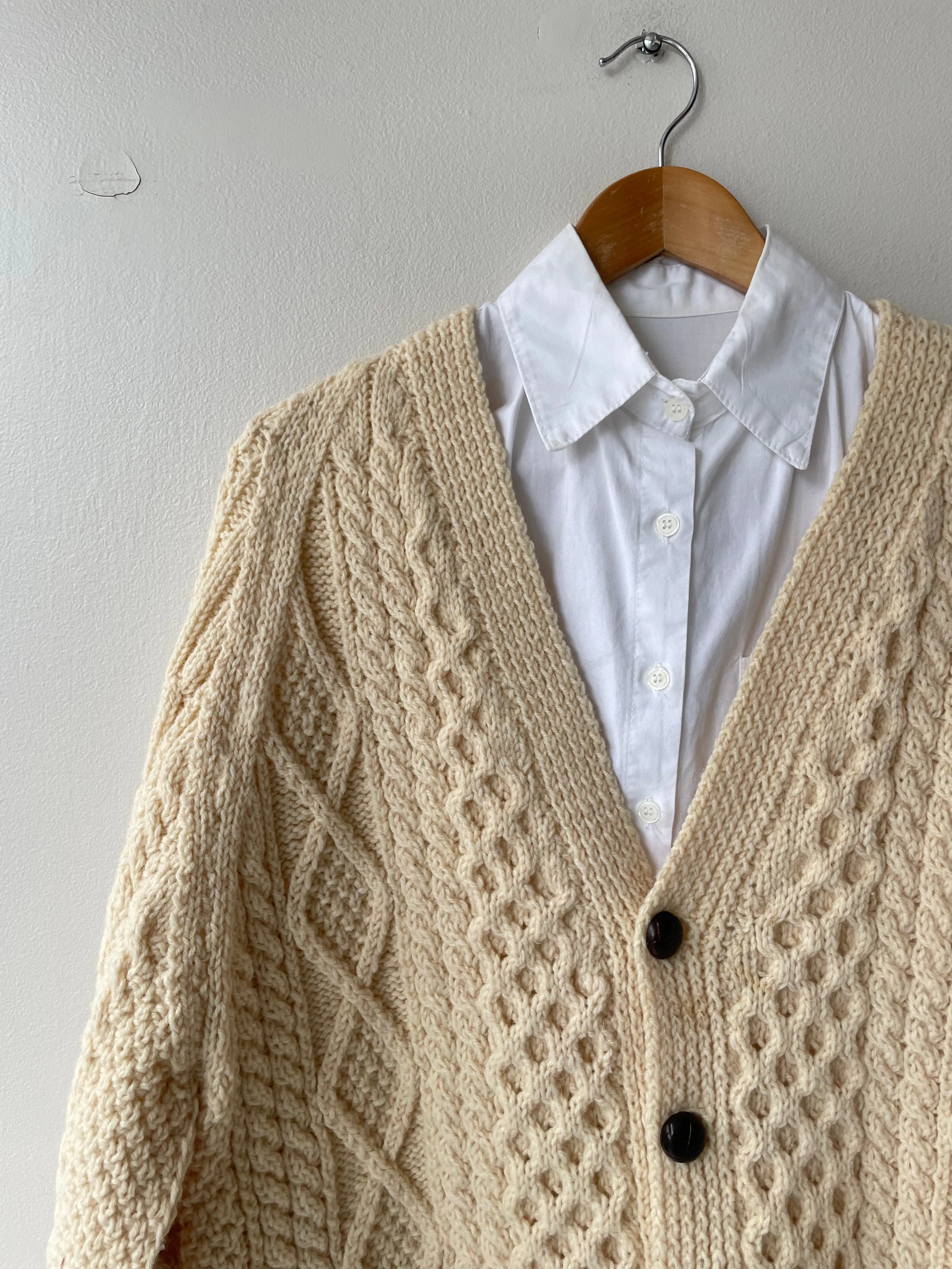 Quinn Irish Wool Cardigan | 1970s