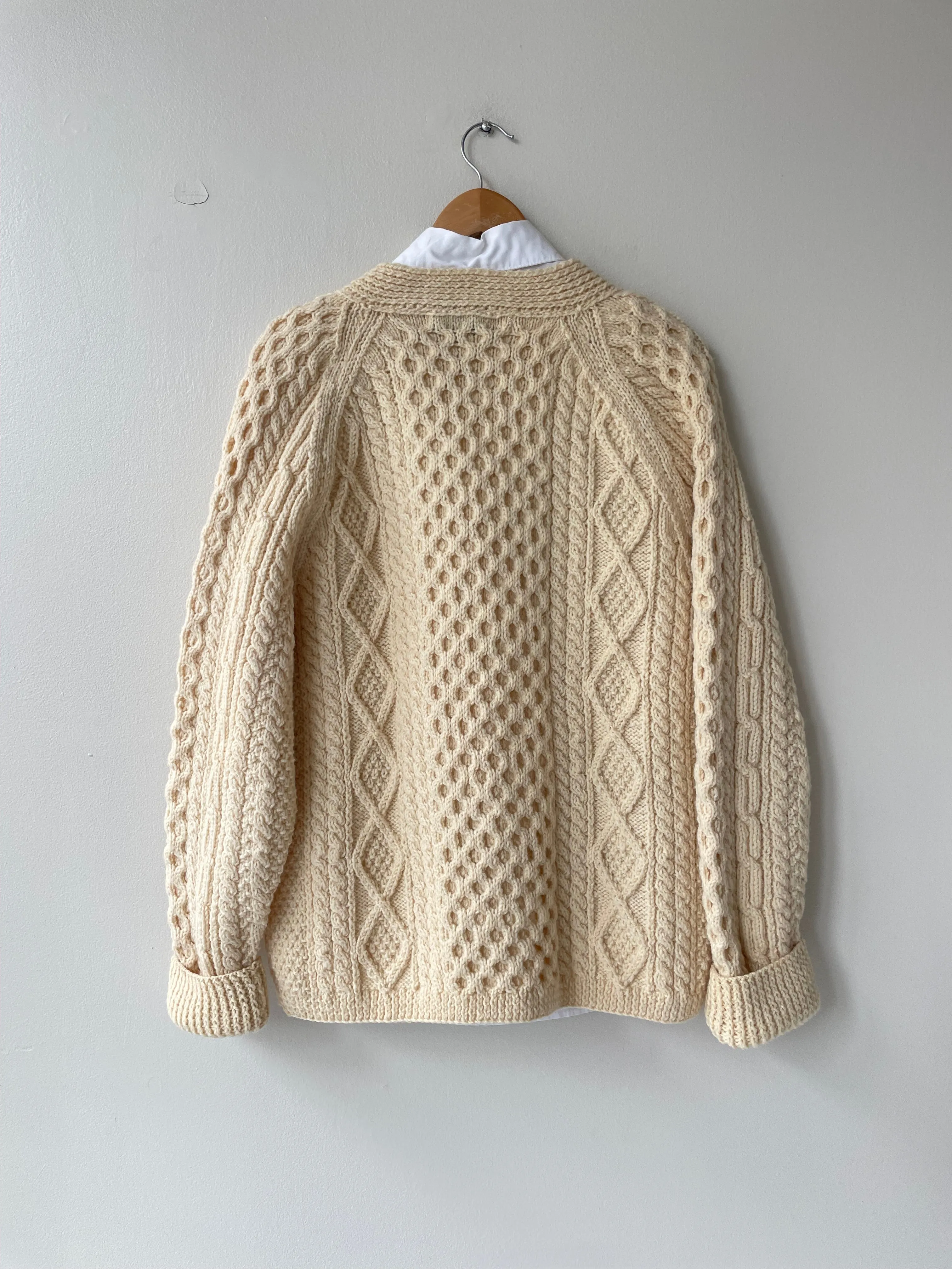 Quinn Irish Wool Cardigan | 1970s