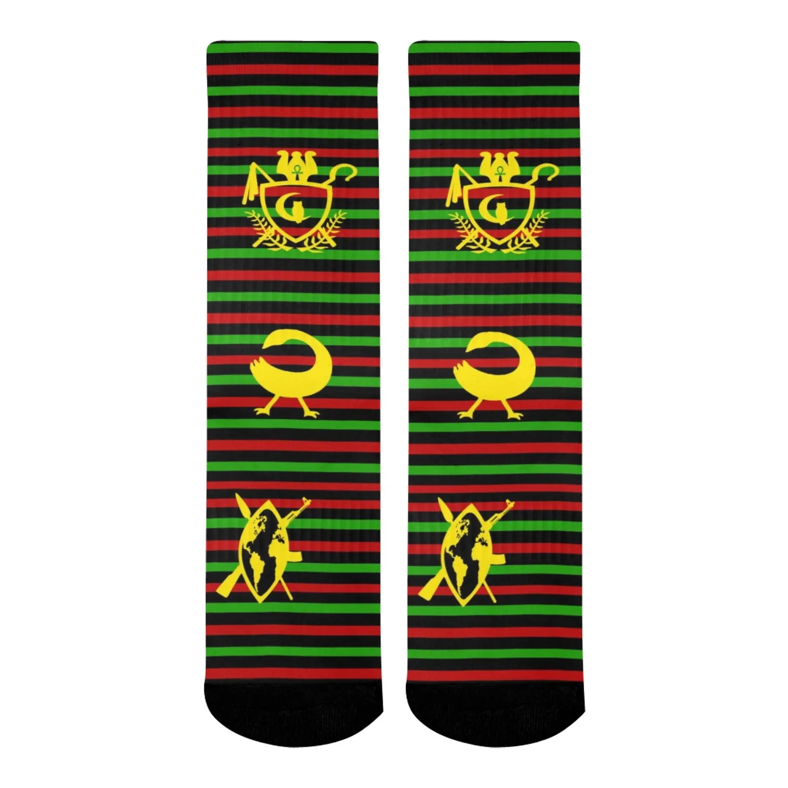 RBG KEMET Mid-Calf Socks (Black Sole)