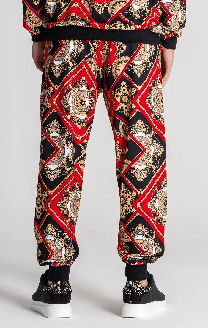 Red Splendour Joggers