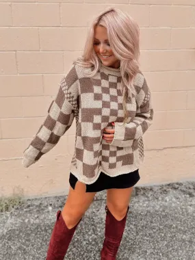 Retro Chunky Knit Sweater