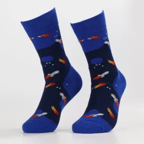 Rocket Flight Socks