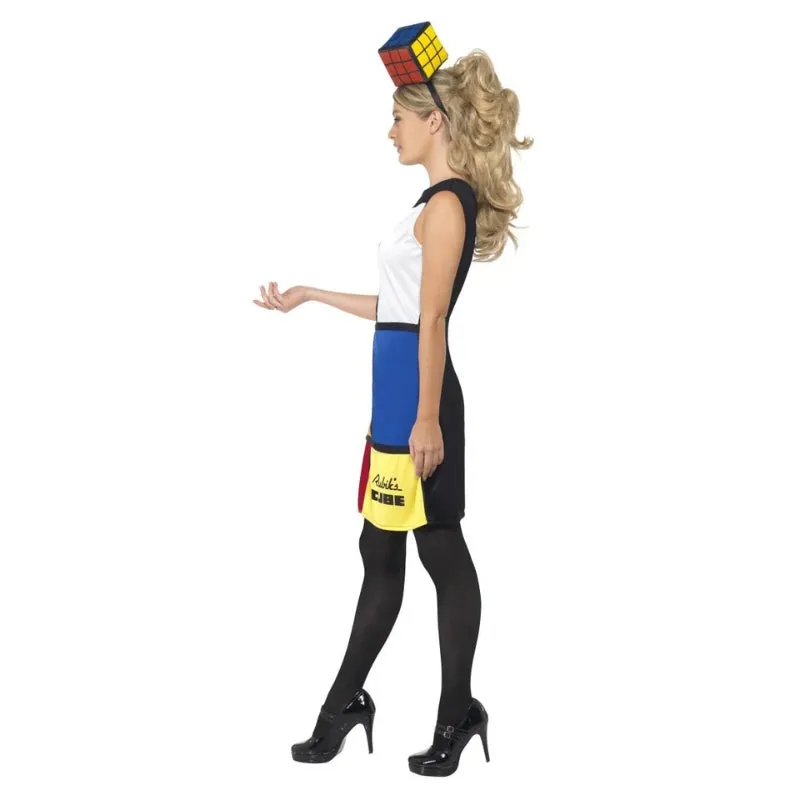 Rubiks Cube Costume with Headband