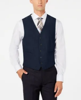 Ryan Seacrest Distinction Mens Modern-Fit Stretch Solid Vest