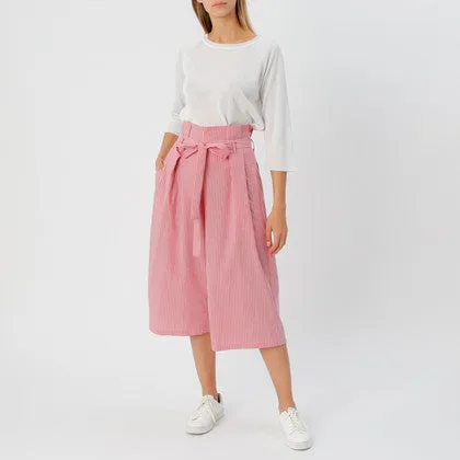 Sabina Culottes Red/Cream