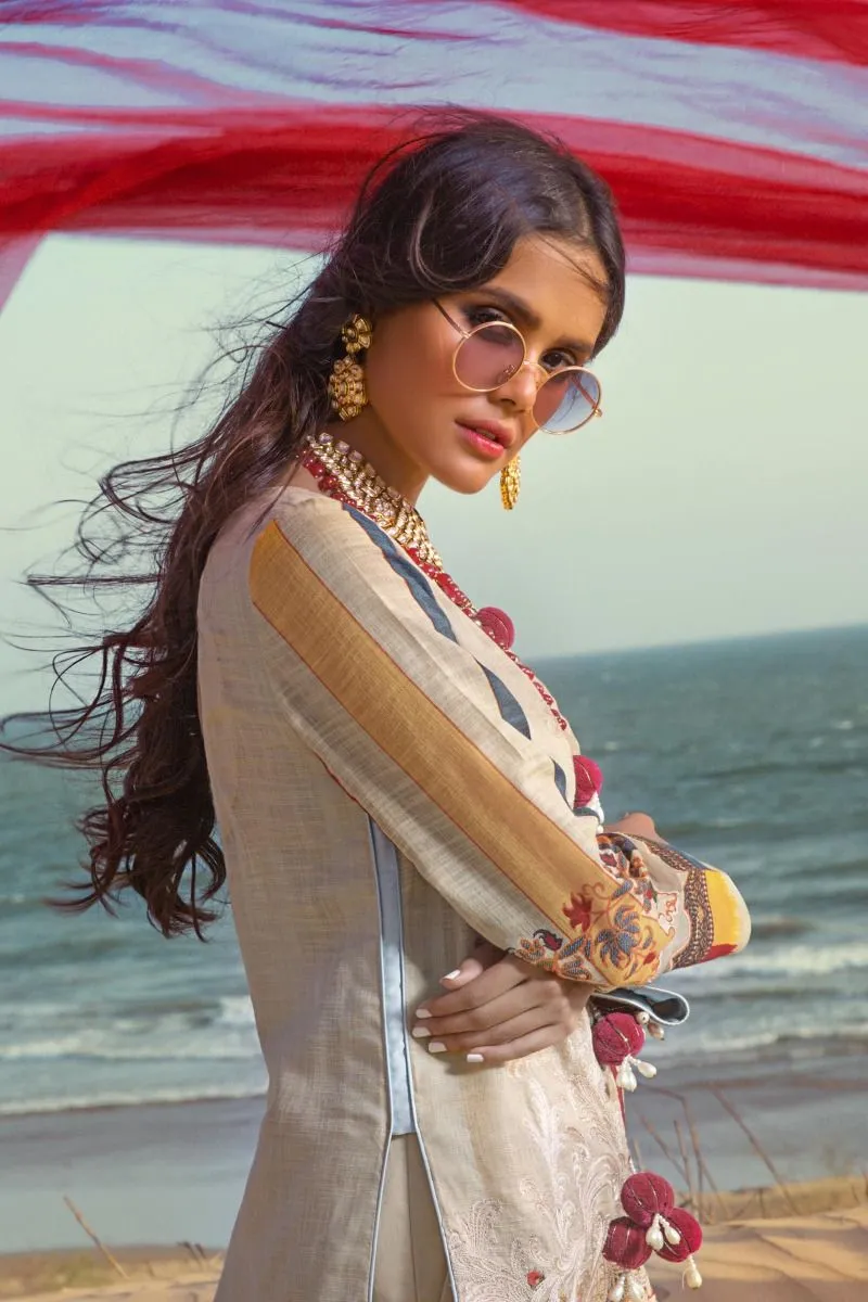 Sana Safinaz Winter Shawl Collection 2019 – 7A