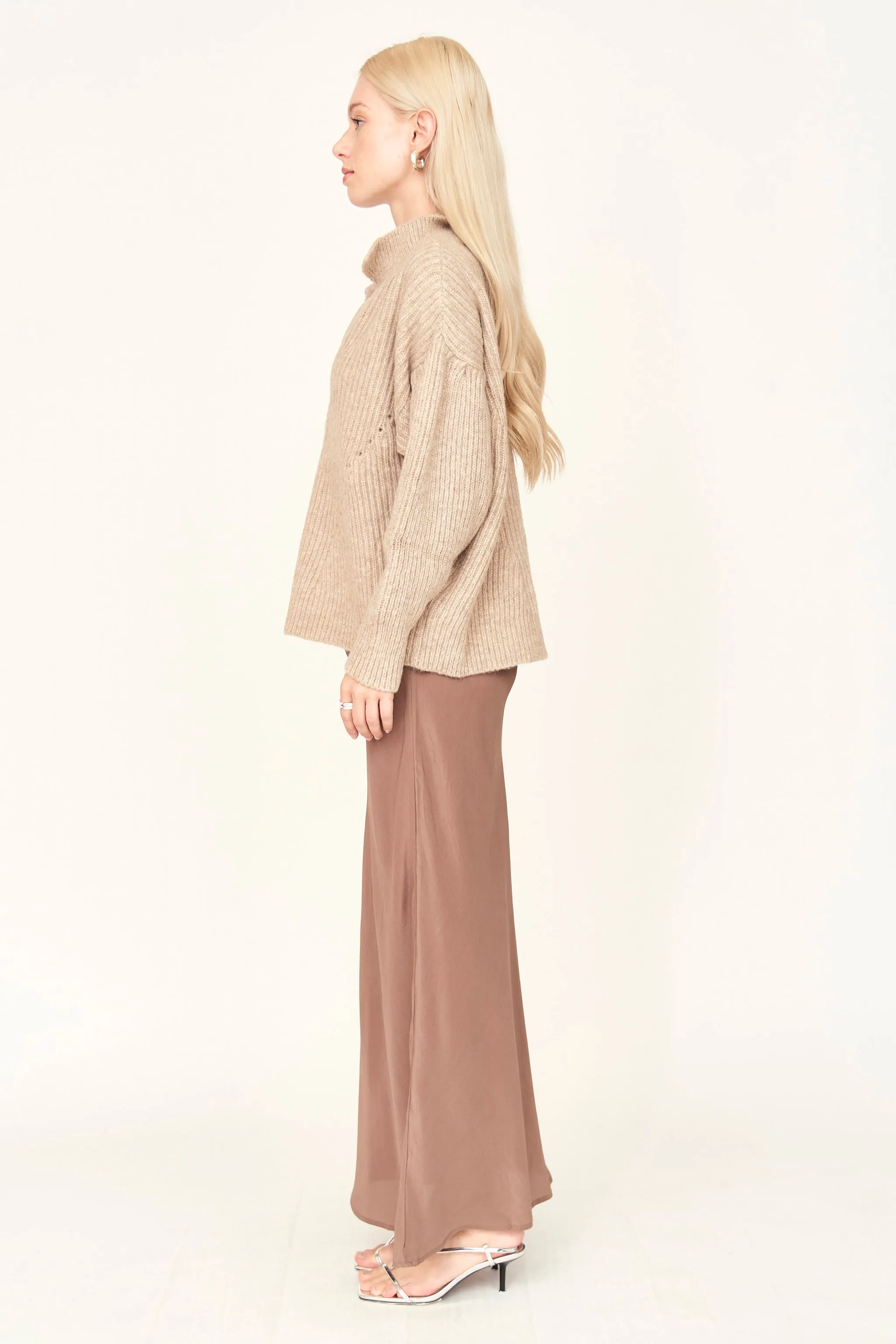 Santander Skirt in Taupe