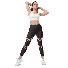 Scarlet Enchantress Leggings with pockets