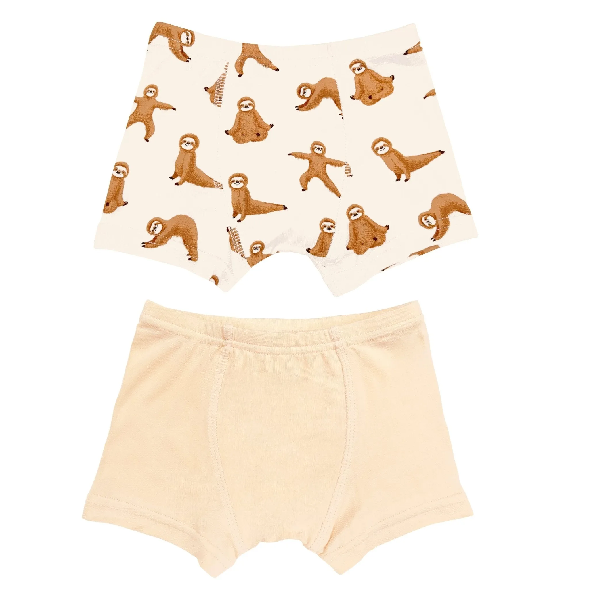 Shaggy Yoga Sloth Boys Boxer Set of 2