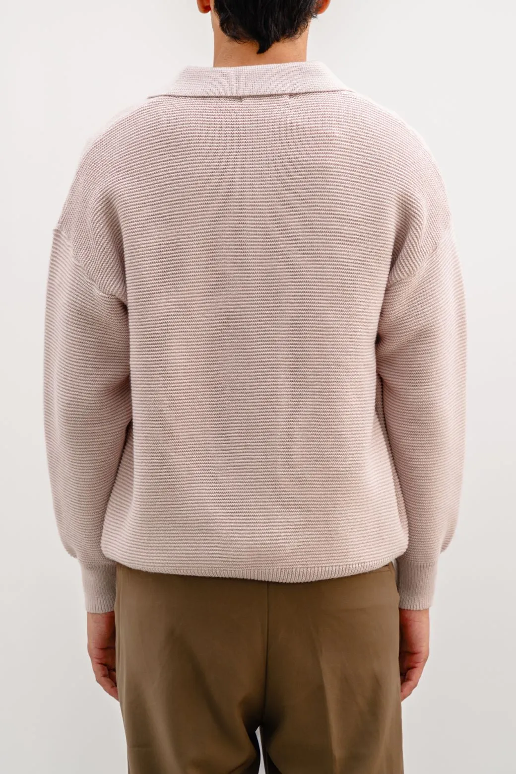 SOFT POLO SWEATER