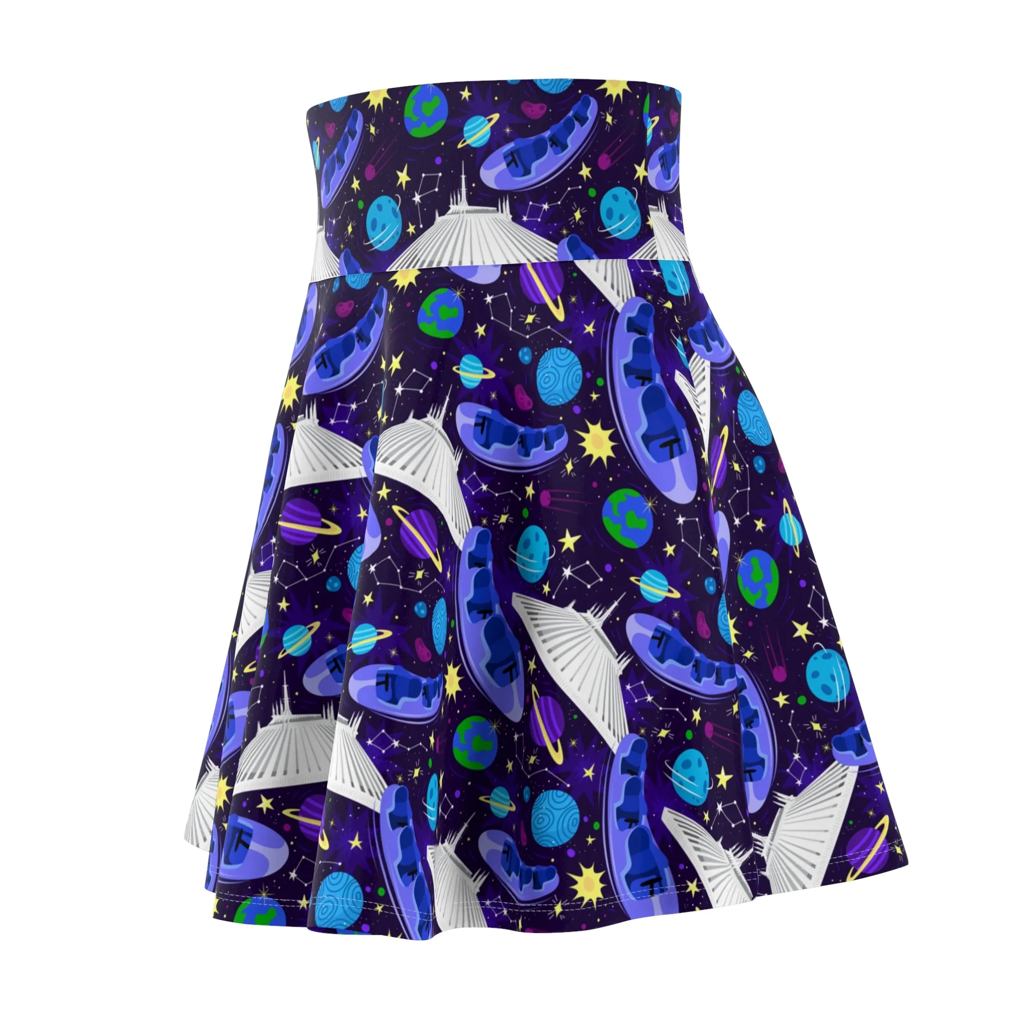 Space Mountain Women's Skater Skirt