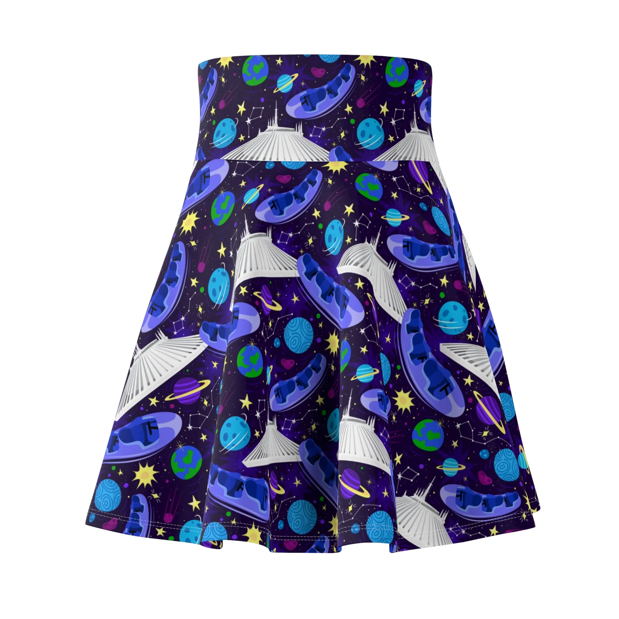 Space Mountain Women's Skater Skirt