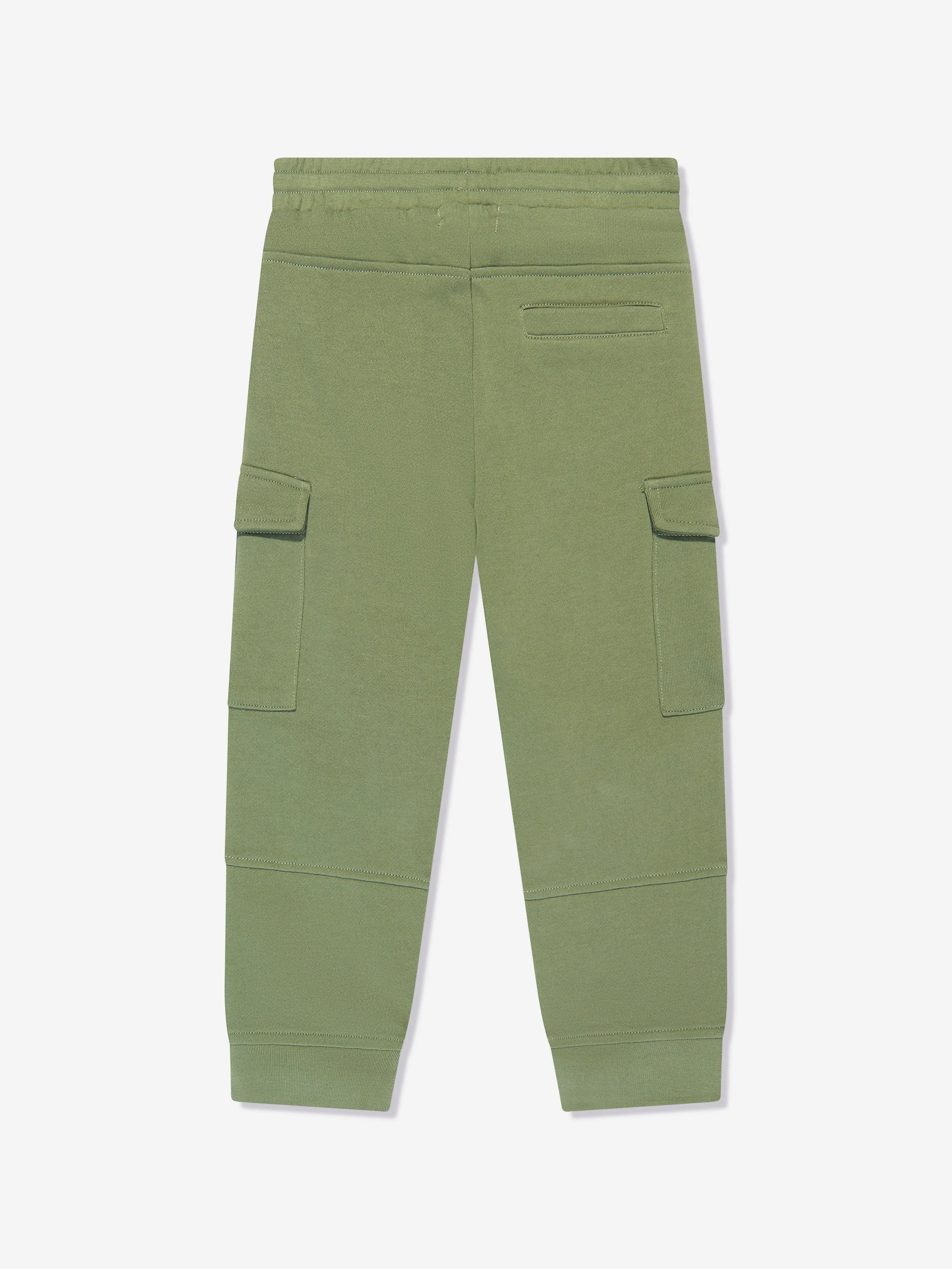 Stella McCartney Boys Cargo Joggers in Green