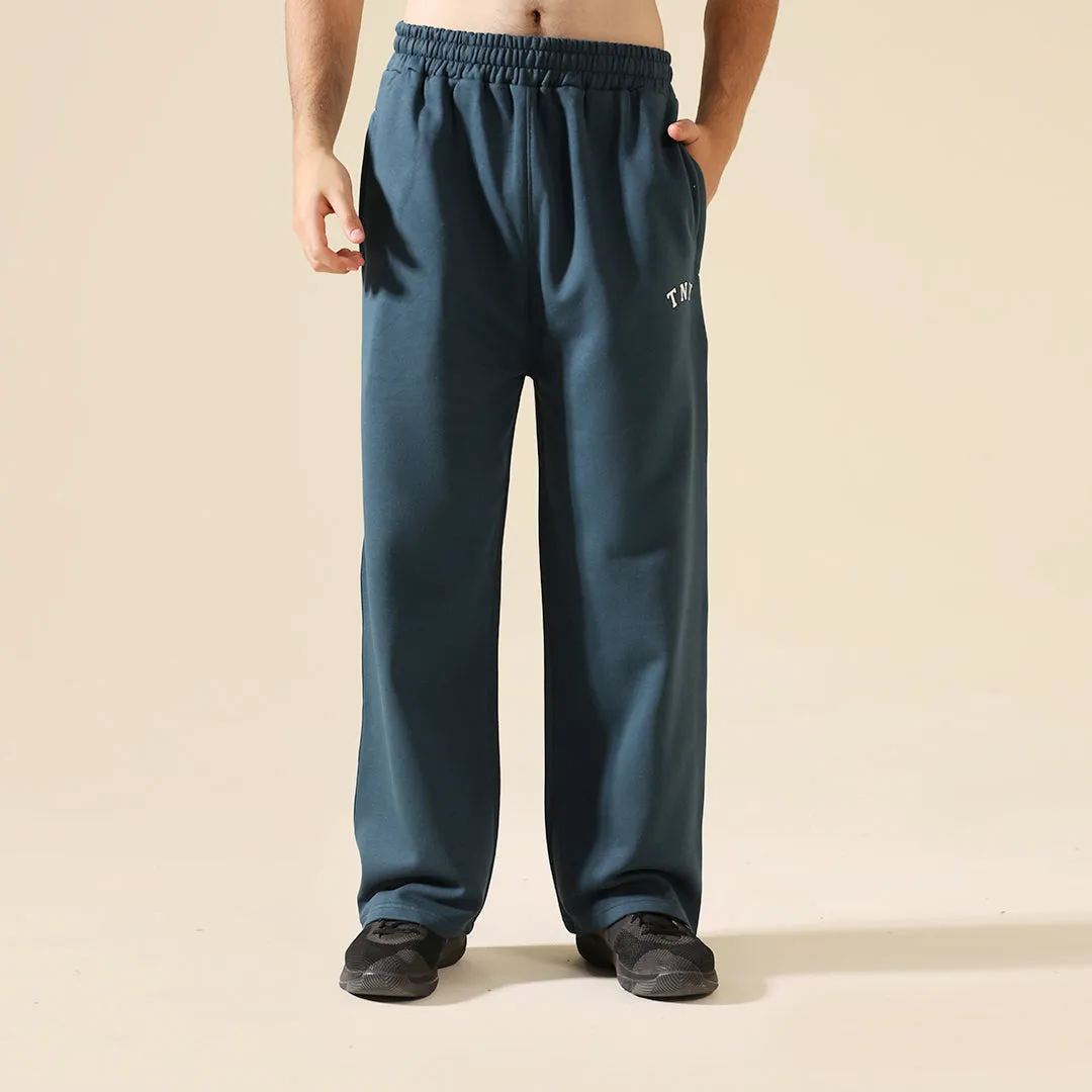 Teal Relax Fit Fleece Trouser