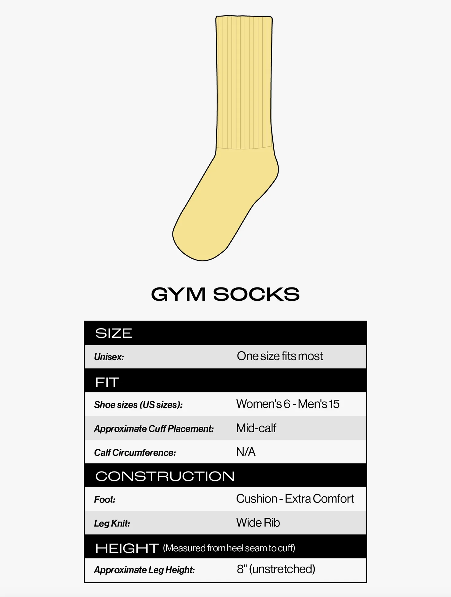 Think Good Thoughts Gym Socks