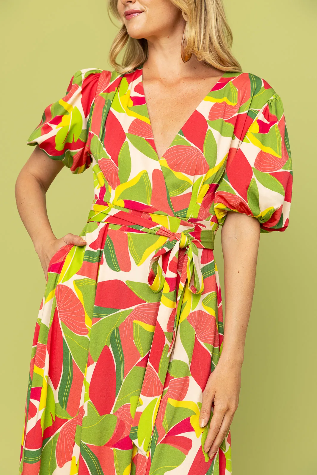 Tropica Wrap Dress (Final Sale)