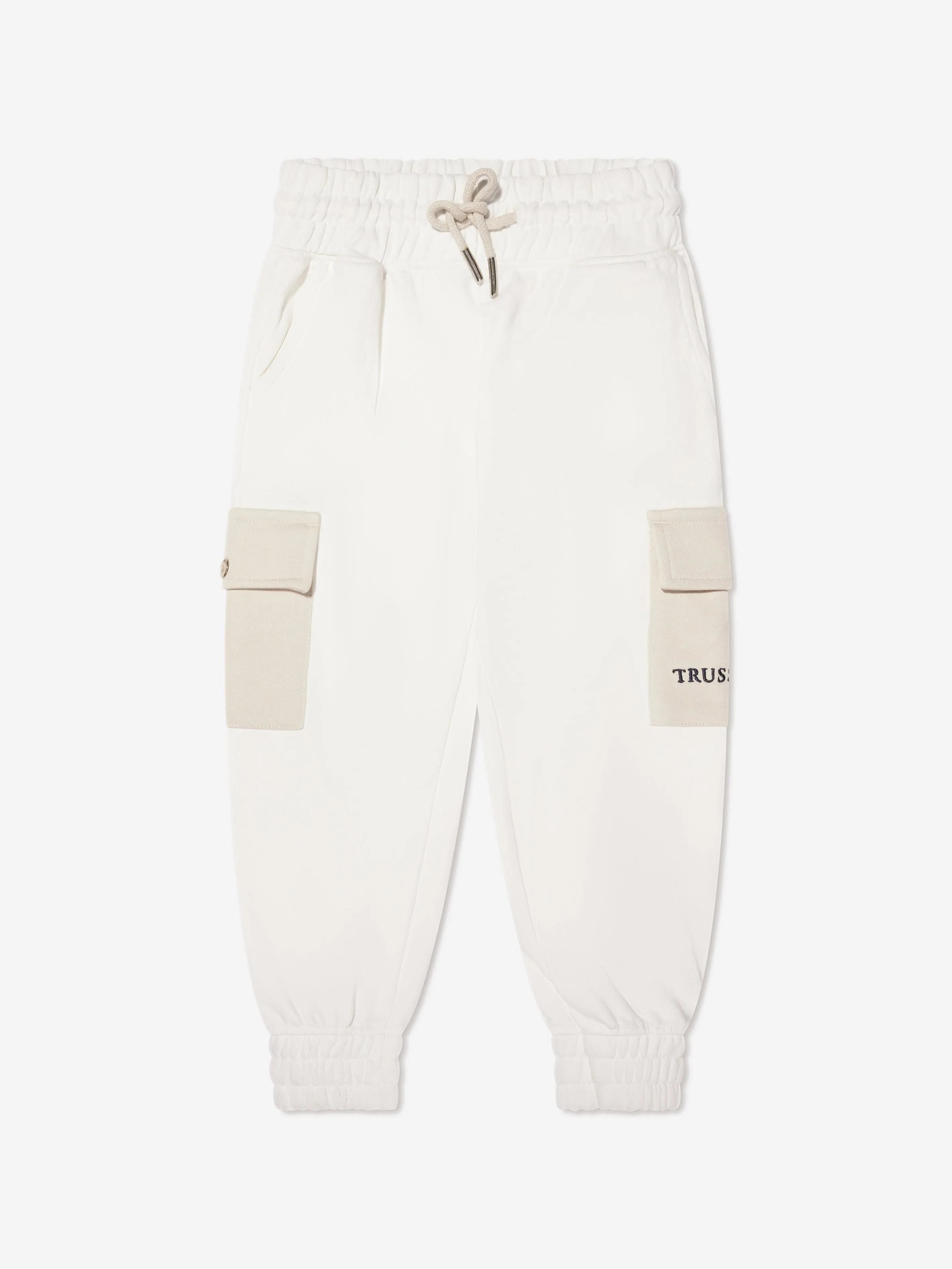 Trussardi Boys Umati Joggers in Ivory