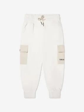 Trussardi Boys Umati Joggers in Ivory