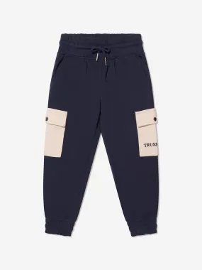 Trussardi Boys Umati Joggers in Navy