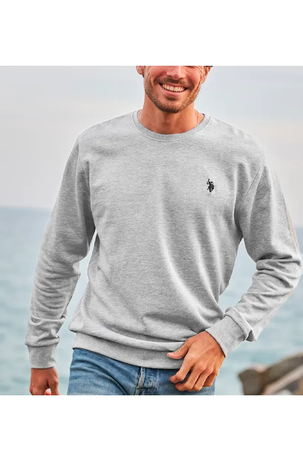 U.S. POLO ASSN. Sweatshirt Adler Grey