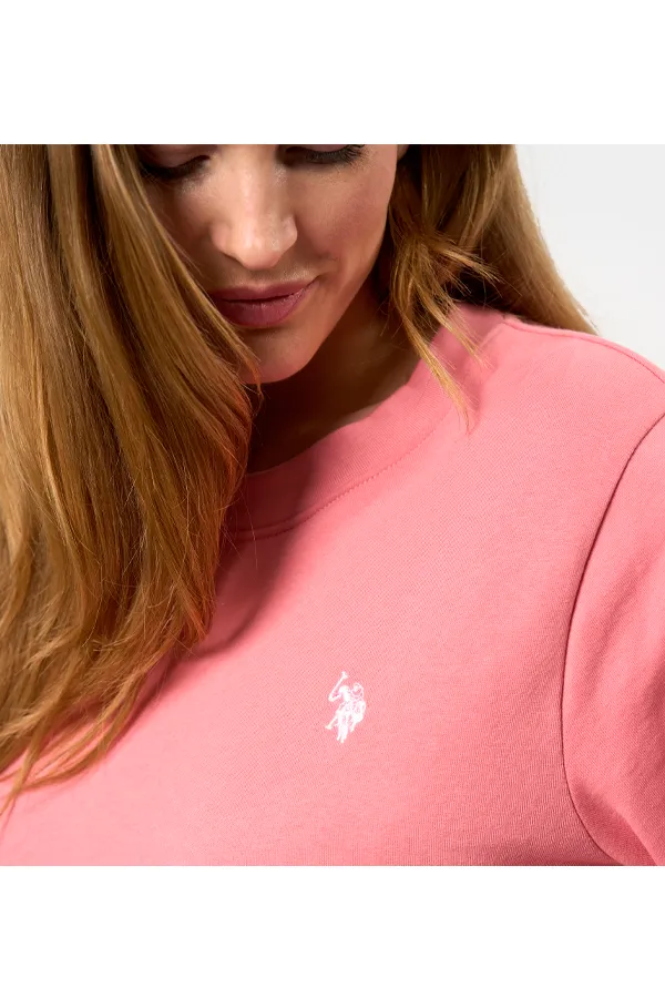 U.S. POLO ASSN. Women Sweatshirt Adele Mauve Glow