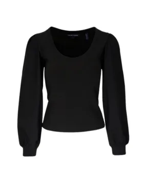 Veronica Beard Anabel  Puff Sleeve Top