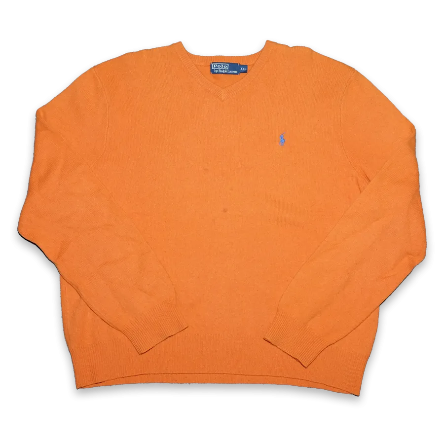 Vintage Polo Ralph Lauren V-Neck Sweater Large