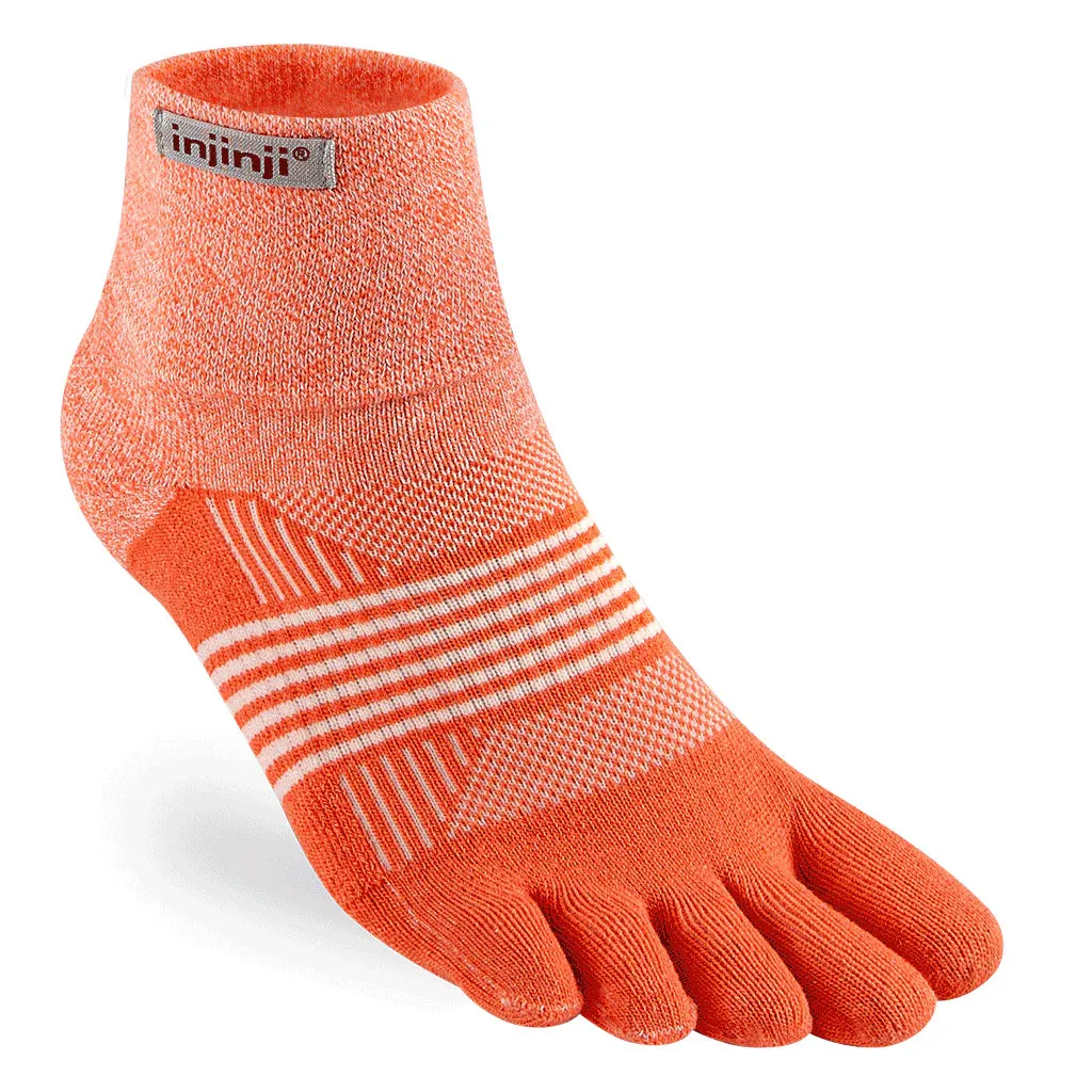 Womens Injinji Trail Midweight Mini-Crew