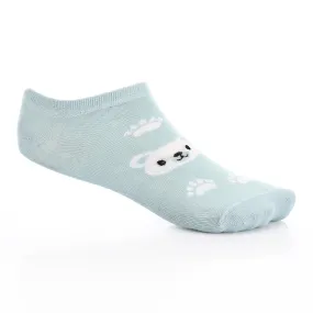 Women's No Show Socks -Blue