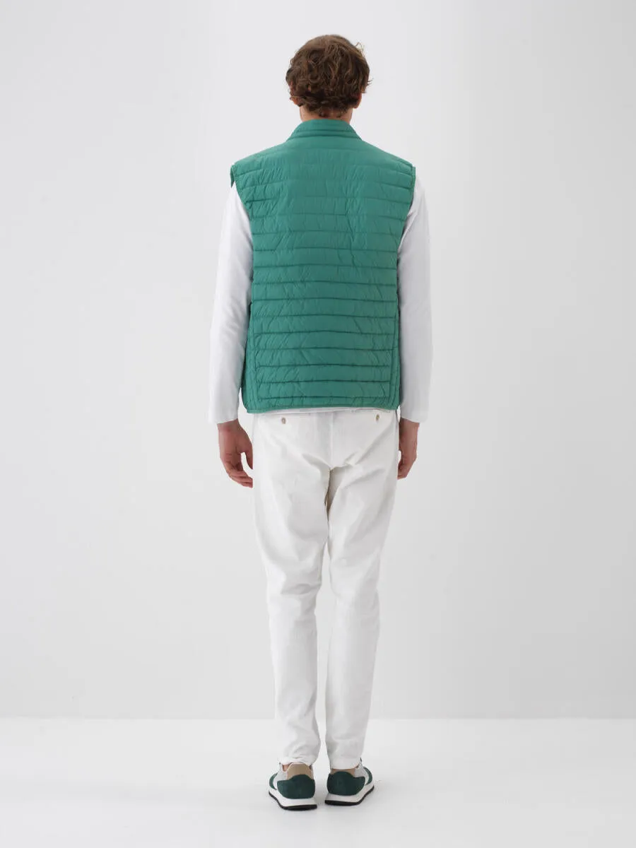 Xint Basic Green Puffer Vest